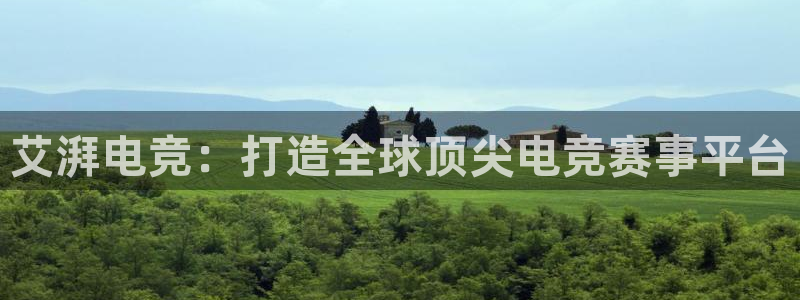 ob电竞平台：艾湃电竞：打造全球顶尖电竞赛事平台