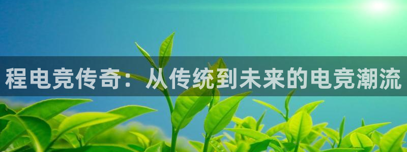 ob电竞官网入口：程电竞传奇：从传统到未来的电竞潮流